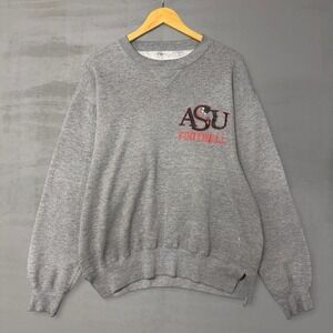 Vintage Russell Athletic Arkansas State University 90s Sweatshirt Grey Large